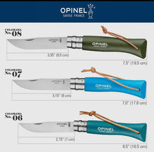 Load image into Gallery viewer, Opinel No.08 Colorama Stainless Folding Knives