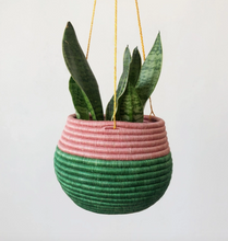 Load image into Gallery viewer, Hanging Woven Planters