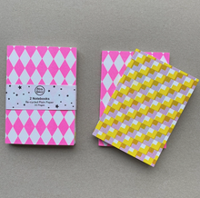Load image into Gallery viewer, Set of 2 Riso Printed Notebooks