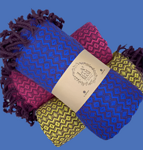 Load image into Gallery viewer, Turkish Cotton Throw Blanket/Towel