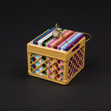 Load image into Gallery viewer, Record Crate Christmas Ornament