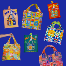 Load image into Gallery viewer, Art Sack Reusable Tote