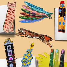 Load image into Gallery viewer, Leather Bookmarks