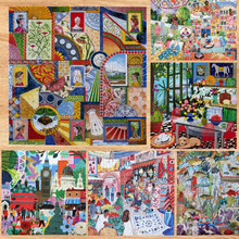 Load image into Gallery viewer, 1000 Piece Square Puzzles by EeBoo