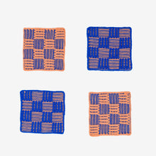 Load image into Gallery viewer, Chunky Checkerboard Coaster Set by Verloop
