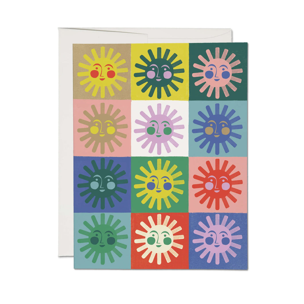 Little Suns Greeting Card