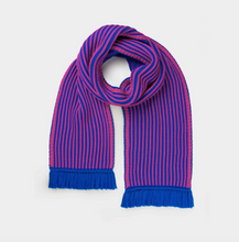 Load image into Gallery viewer, Chunky Rib Knit Scarf by VERLOOP Orange + Yellow
