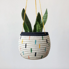 Load image into Gallery viewer, Hanging Woven Planters
