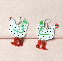 Load image into Gallery viewer, Chicken Earrings
