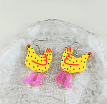 Load image into Gallery viewer, Chicken Earrings
