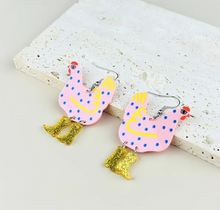 Load image into Gallery viewer, Chicken Earrings
