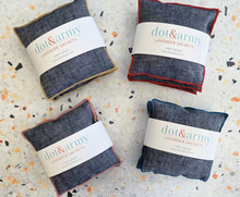 Load image into Gallery viewer, Lavender Sachets - Set of 3 Chambray
