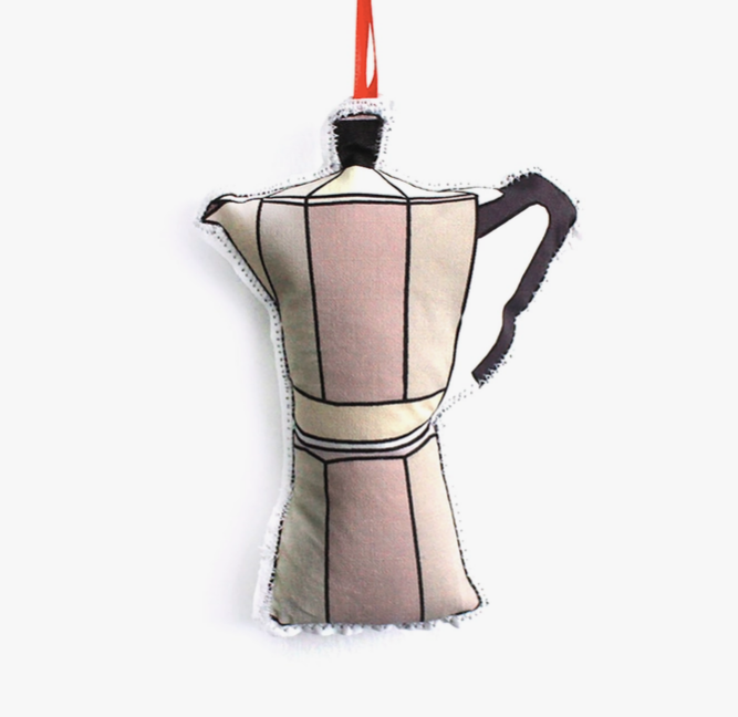 Coffee Press Ornament