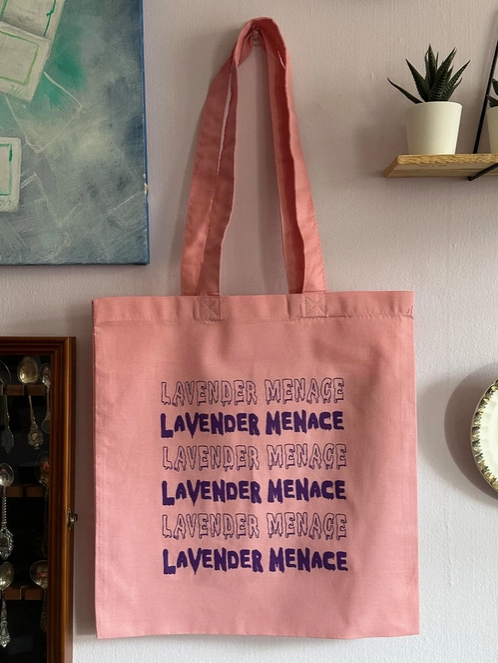 Lavender Menace Tote