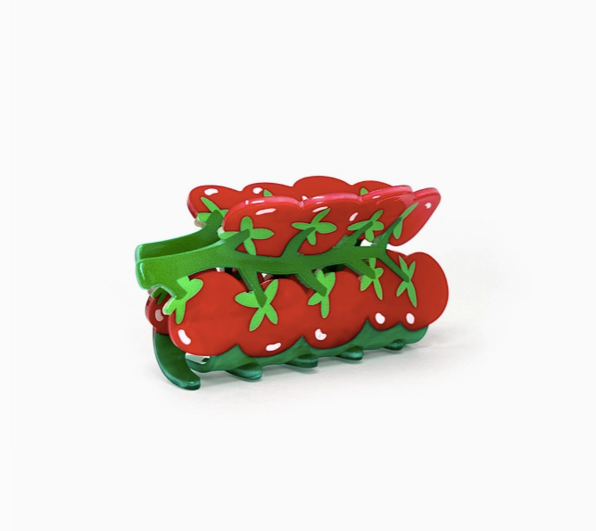 Tomato vine hair clip