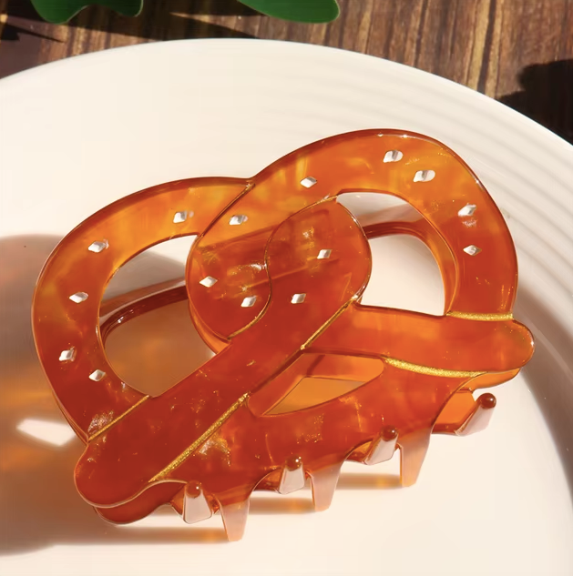 Pretzel hair clip