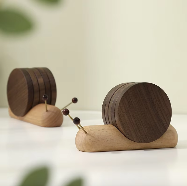 Snail Coaster Set