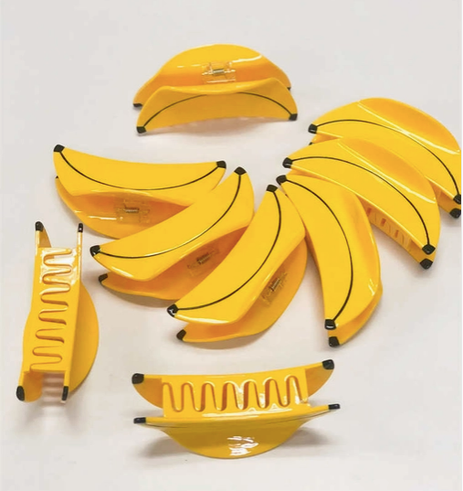 Banana hair clip