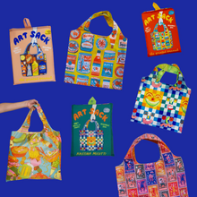 Load image into Gallery viewer, Art Sack Reusable Tote
