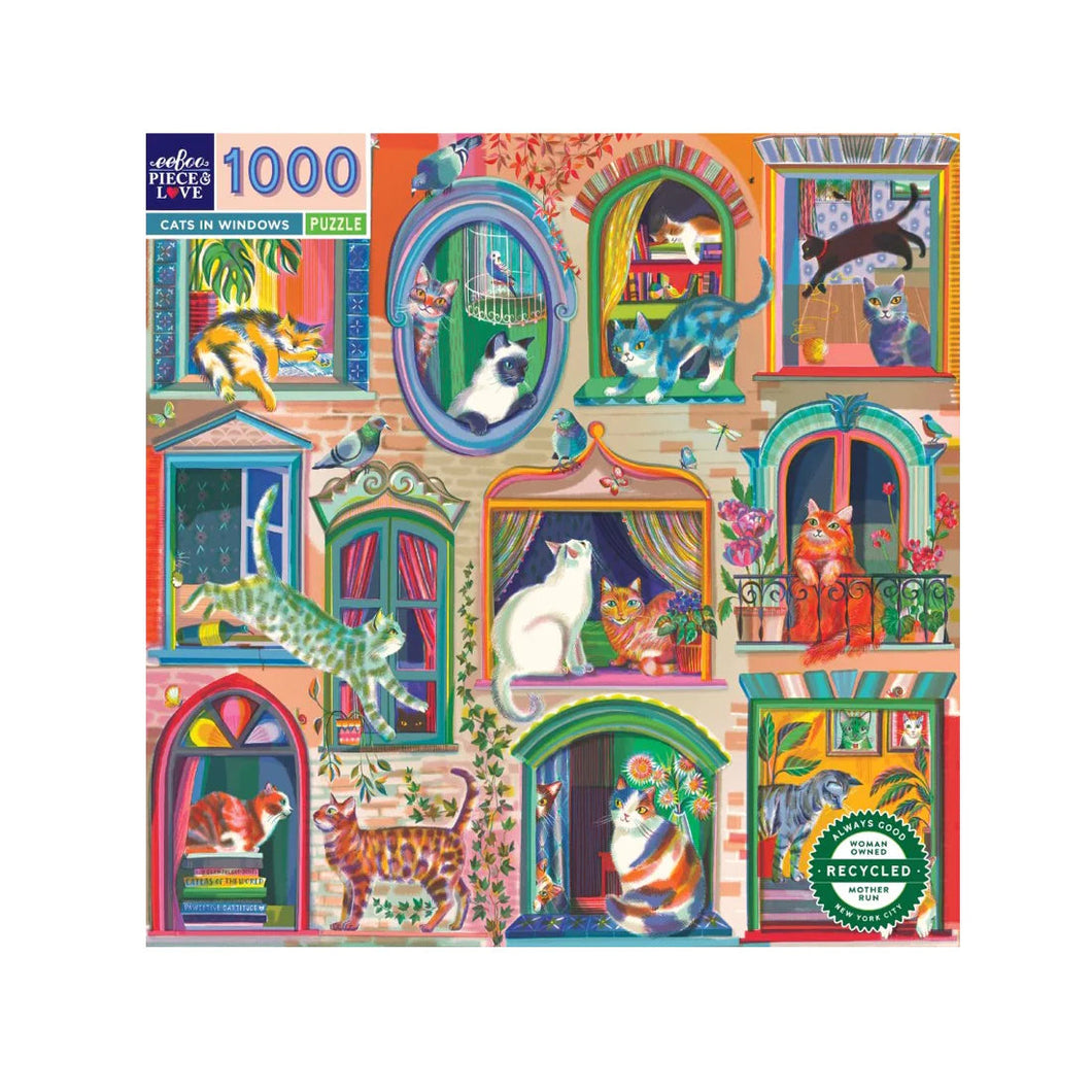 1000 Piece Square Puzzles by EeBoo