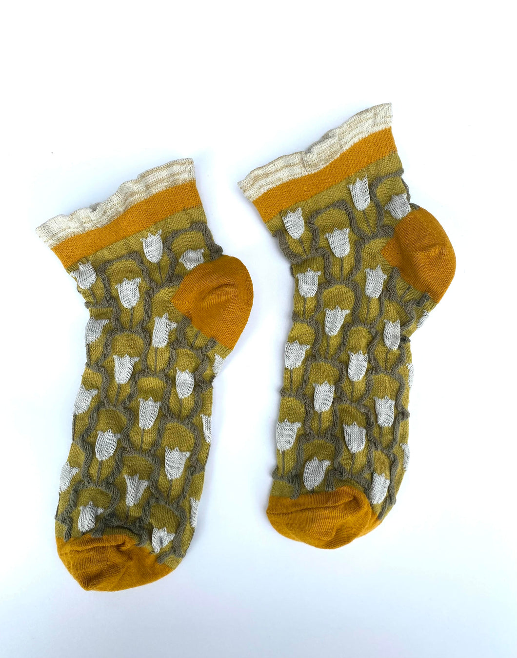 Floral Ankle Socks