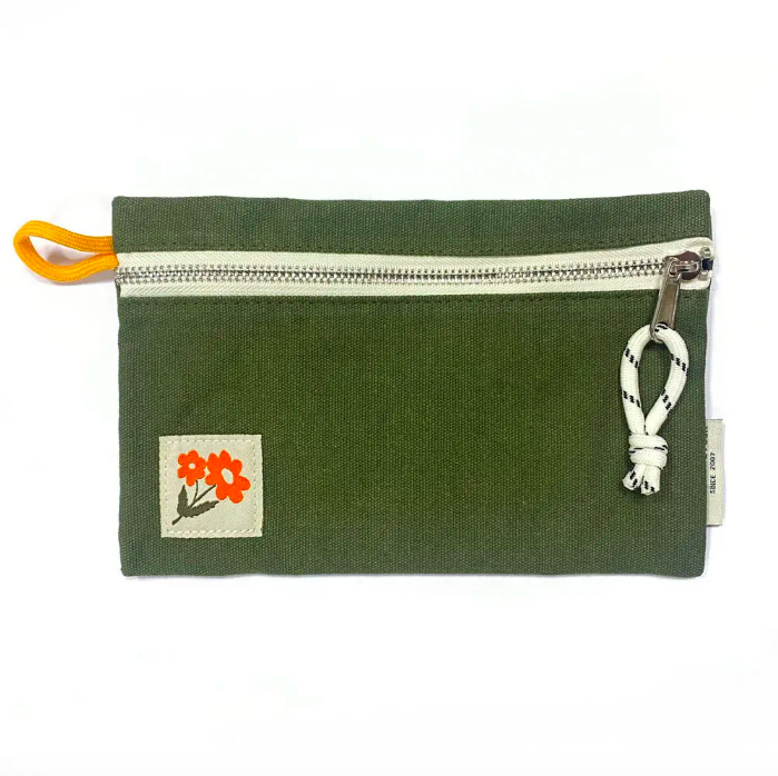 Canvas Zip Pouches